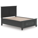Signature Design by Ashley Lanolee B687B22 Full Panel Storage Bed IMAGE 6