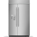 KitchenAid 48-inch, 29.4 cu. ft. Built-in Side-by-Side Refrigerator with External Water and Ice Dispensing System KBSD748SPS IMAGE 1