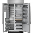 KitchenAid 48-inch, 29.4 cu. ft. Built-in Side-by-Side Refrigerator with External Water and Ice Dispensing System KBSD748SPS IMAGE 2