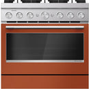 KitchenAid 36-inch Freestanding Commercial-Style Dual-Fuel Range KFDS936SSC IMAGE 1
