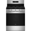 Whirlpool 30-inch Gas Range with Air Cooking Technology and Steam Clean WFGS4530SZ IMAGE 1