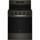 Whirlpool 30-inch Gas Range with Air Cooking Technology WFGS5730SV IMAGE 1