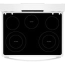 Whirlpool 30-inch Electric Range with Air Cooking Technology and Steam Clean YWFES4530SW IMAGE 2