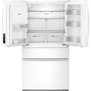 Whirlpool 36-inch French 4-Door Refrigerator with Water and Ice Dispensing System WRMF3636SW IMAGE 3