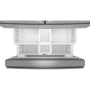 Whirlpool 36-inch French 4-Door Refrigerator with Water and Ice Dispensing System WRMF3636SZ IMAGE 6