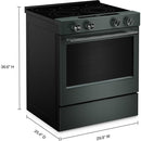 KitchenAid 30-inch Slide-in Electric Range with  Convection Cooking Modes YKSES530SJP IMAGE 9