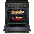 KitchenAid 30-inch Slide-in Electric Range with  Convection Cooking Modes YKSES530SBE IMAGE 2