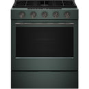 KitchenAid 30-inch Smart Slide-in Gas Range with Convection Cooking Modes and 2-in-1 Burner KSGS530SJP IMAGE 6