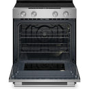KitchenAid 30-inch Slide-in Electric Range with Wi-Fi YKSES330SPS IMAGE 3