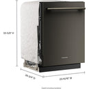 KitchenAid 24-inch Built-in Dishwasher with Third Level Jet Rack KDTS324SBE IMAGE 8