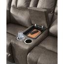 Signature Design by Ashley Lowilla PC6450694 Double Reclining Loveseat with Console IMAGE 6