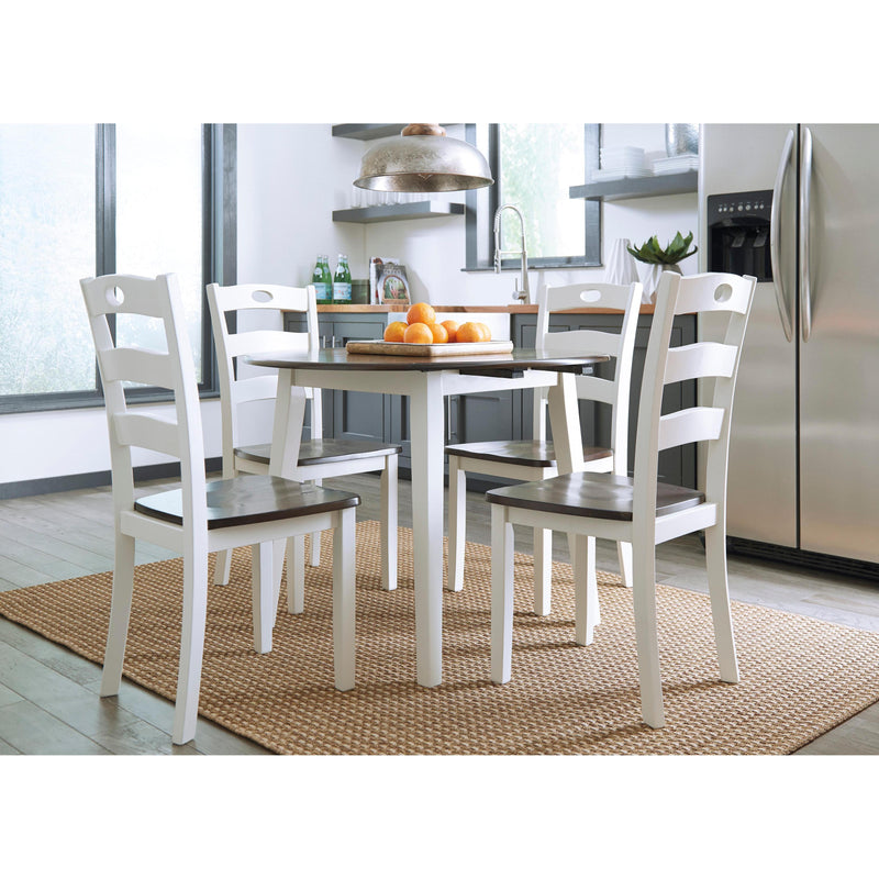 Signature Design by Ashley Woodanville D335D3 5 pc Dining Set IMAGE 3