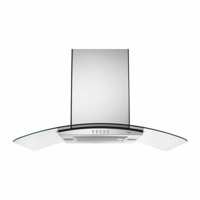 Amana 36-inch Wall Mount Range Hood UXW6536BSS [A] IMAGE 3