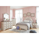  Signature Design by Ashley Realyn B743 6 pc Full Upholstered Panel Bedroom Set IMAGE 1