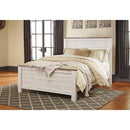  Signature Design by Ashley Willowton B267 7 pc Queen Panel Bedroom Set IMAGE 2