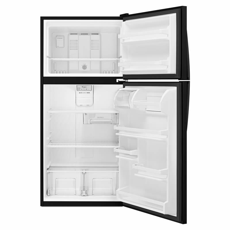 Whirlpool 30-inch, 18.25 cu. ft. Top Freezer Refrigerator WRT148FZDB IMAGE 4