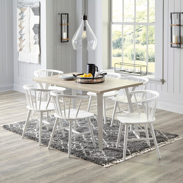 Signature Design by Ashley Grannen D407 5 pc Dining Set IMAGE 1