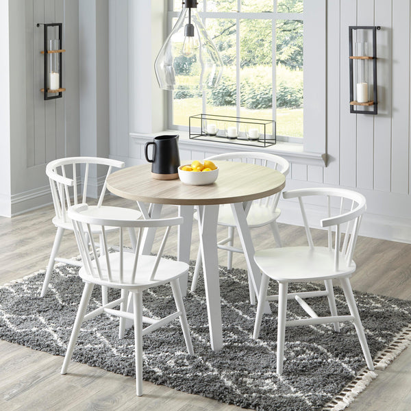 Signature Design by Ashley Grannen D407D1 5 pc Dining Set IMAGE 1