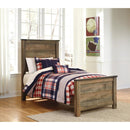  Signature Design by Ashley Trinell B446B2 Twin Panel Bed IMAGE 2