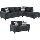 Signature Design by Ashley Abinger 83905U2 3 pc Living Room Set IMAGE 1