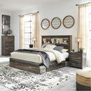  Signature Design by Ashley Drystan B211 6 pc Queen Bookcase Storage Bedroom Set IMAGE 1