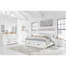  Benchcraft Ashbryn B844 8 pc Queen Panel Storage Bedroom Set IMAGE 1