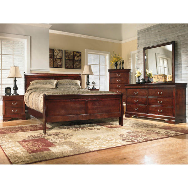 Signature Design by Ashley Alisdair B376B23 8 pc Queen Sleigh Bedroom Set IMAGE 1