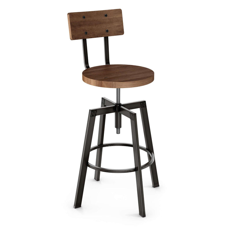 Amisco Architect Adjustable Height Stool 40263_51-87 IMAGE 1