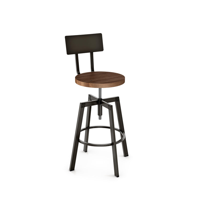 Amisco Architect Adjustable Height Stool 40563_51-87 IMAGE 1