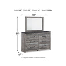  Signature Design by Ashley Bronyan B1290B5 6 pc Queen Panel Bedroom Set IMAGE 12