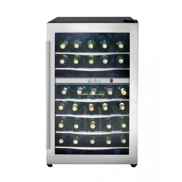 Danby 4 cu. ft. 38-bottle Freestanding Wine Cooler DWC040A3BSSDD IMAGE 1