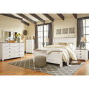  Signature Design by Ashley Willowton Queen Panel Bed B267-57/B267-54/B267-98 IMAGE 6