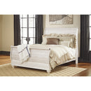  Signature Design by Ashley Willowton Queen Sleigh Bed B267-77/B267-74/B267-96 IMAGE 1