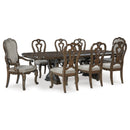  Signature Design by Ashley Maylee D947D3 7 pc Dining Set IMAGE 1