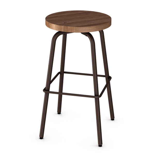 Amisco Button Pub Height Stool 42460-30_52-87 IMAGE 1