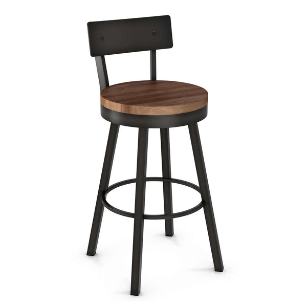 Amisco Lauren Pub Height Stool 40593-30_51-87 IMAGE 1