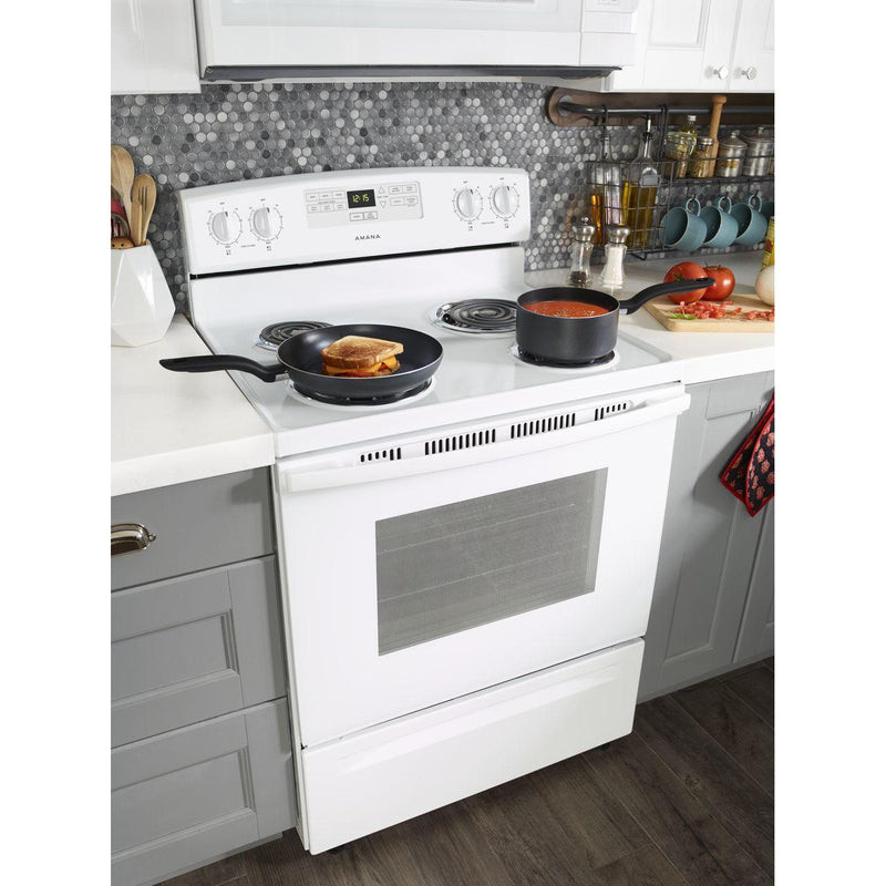 Amana 30in Freestanding Electric Range YACR4303MFW IMAGE 7