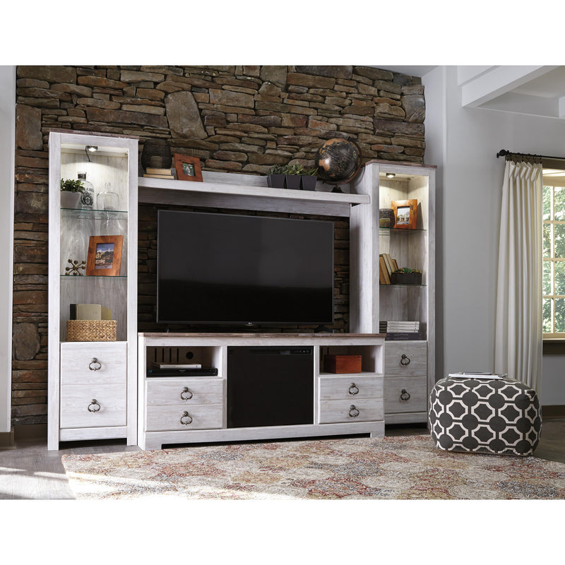 Signature Design by Ashley Willowton W267W3 4 pc Entertainment Center IMAGE 4