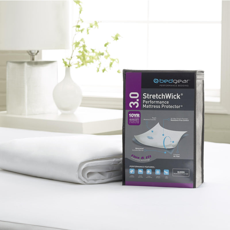  Bedgear StretchWick 3.0 Mattress Protector (Full) IMAGE 2