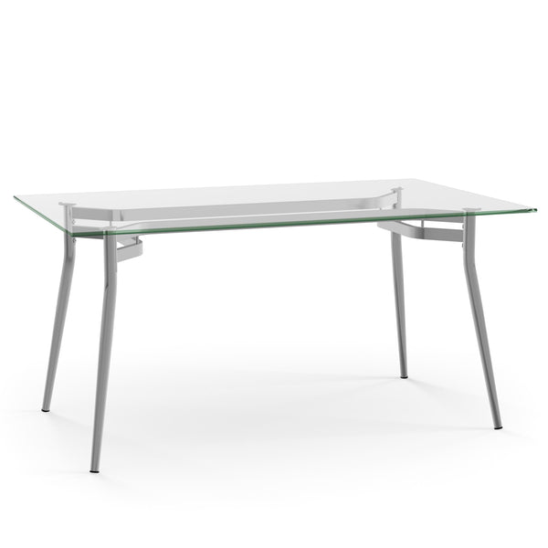 Amisco Alys Dining Table with Glass Top 50580|90260_24 IMAGE 1