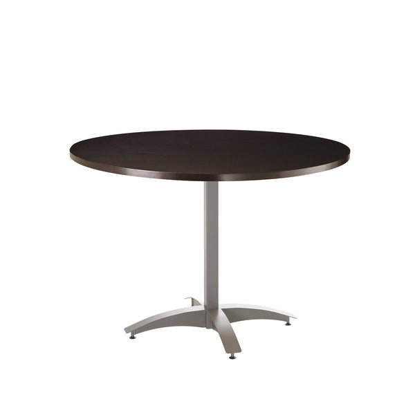 Amisco Round Billy Dining Table with Pedestal Base 50551|90823_56-88 IMAGE 1