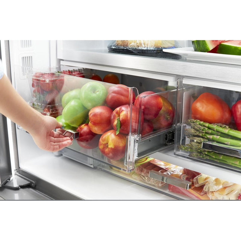 Whirlpool 36-inch, 23.8 cu. ft. Counter-Depth French 3-Door Refrigerator WRF954CIHV IMAGE 12