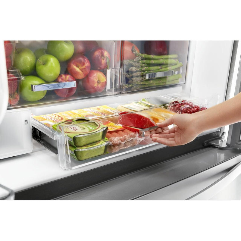 Whirlpool 36-inch, 23.8 cu. ft. Counter-Depth French 3-Door Refrigerator WRF954CIHZ IMAGE 12