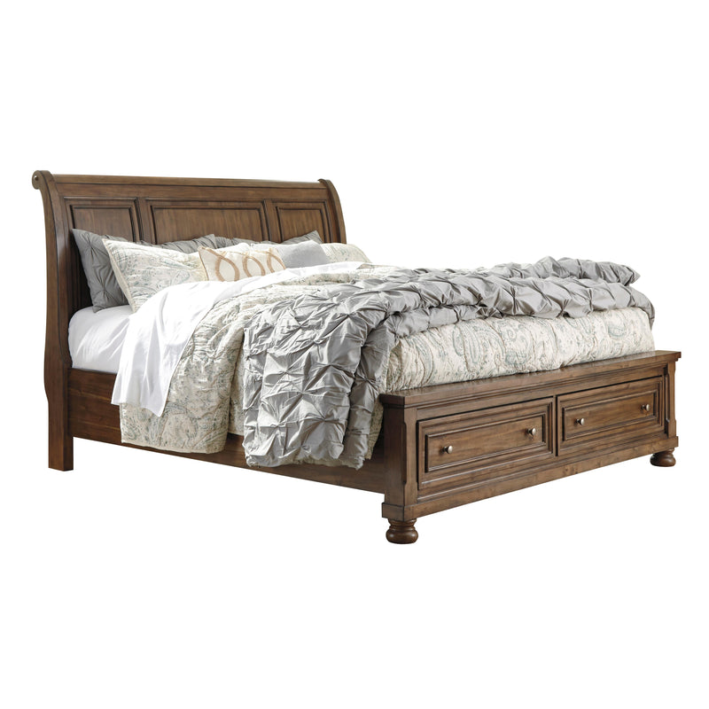 Signature Design by Ashley Flynnter King Sleigh Bed with Storage B719-78/B719-76/B719-99 IMAGE 1