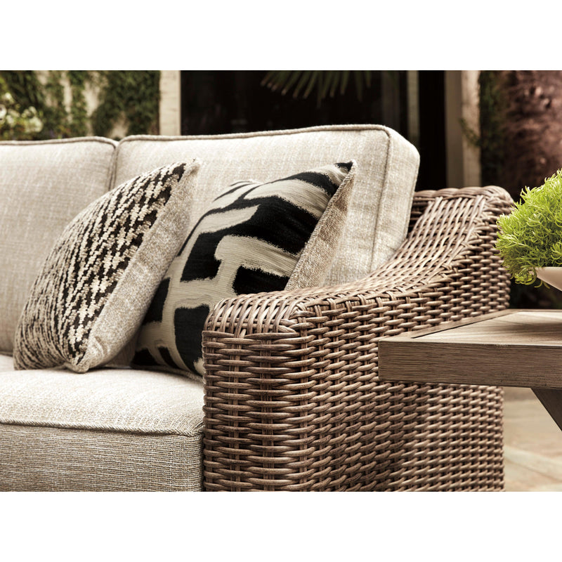 Signature Design by Ashley Beachcroft P791P7 4 pc Outdoor Seating Set IMAGE 4