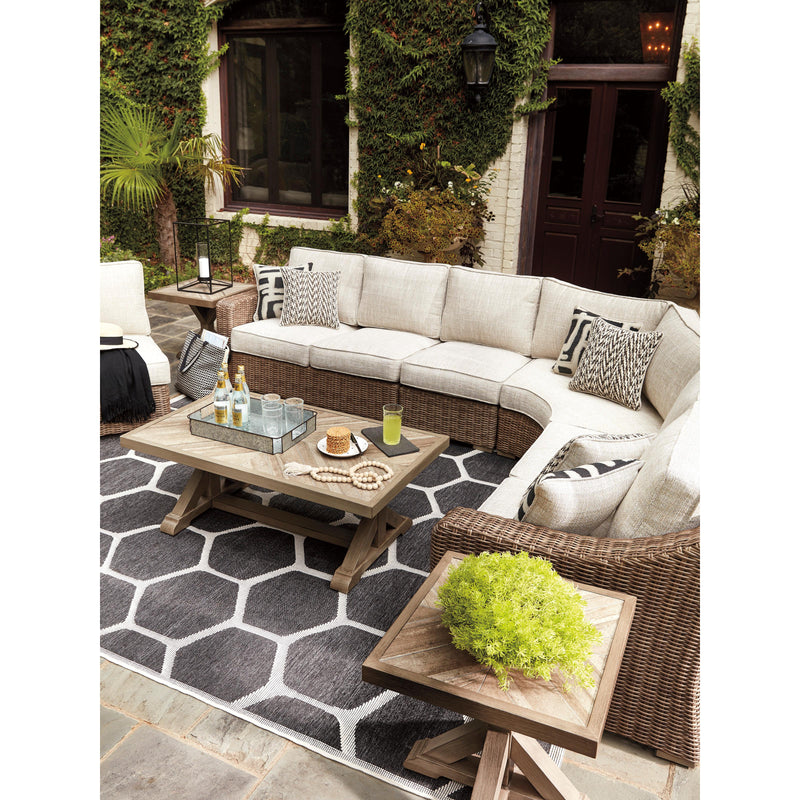 Signature Design by Ashley Beachcroft P791P7 4 pc Outdoor Seating Set IMAGE 7