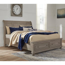  Signature Design by Ashley Lettner Queen Sleigh Bed with Storage B733-77/B733-74/B733-98 IMAGE 2