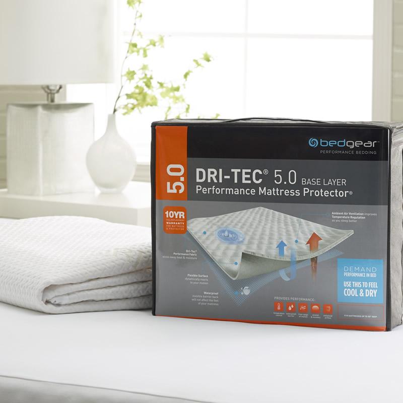  Bedgear Dri-Tec 5.0 Mattress Protector (Split California King) IMAGE 2