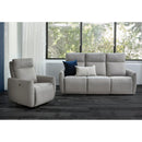 Elran Freya Reclining Leather Sofa Freya 40836-06 Reclining Sofa with Adjustable Headrest IMAGE 2