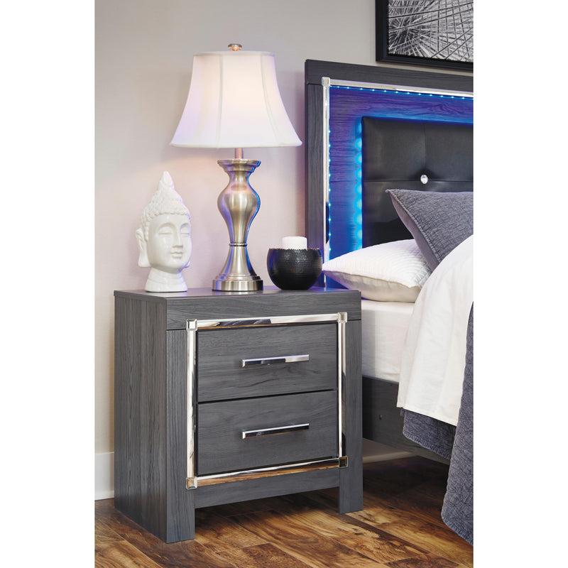 Signature Design by Ashley Lodanna 2-Drawer Nightstand B214-92 IMAGE 2